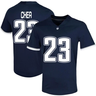 Youth UConn Huskies Alfred Chea Untouchable Football Jersey - Game Navy
